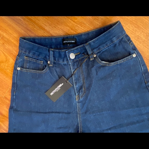 Dark wash high waisted baggy mom jeans - Picture 5 of 8